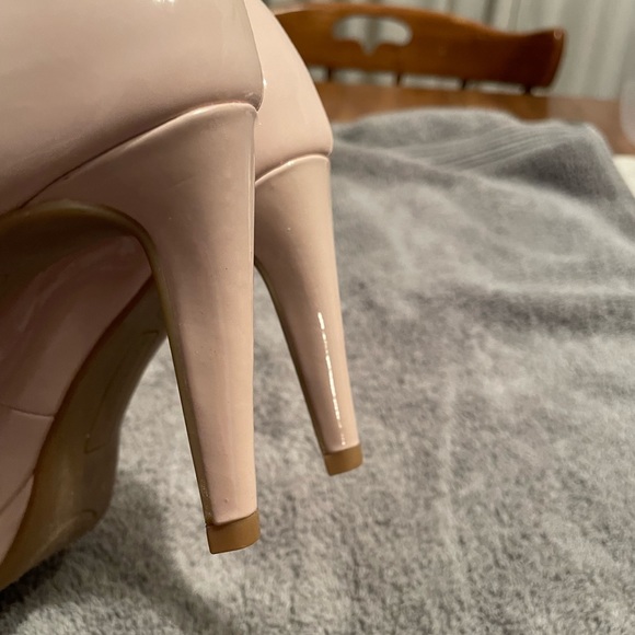 Nude open toe pumps - Picture 5 of 13